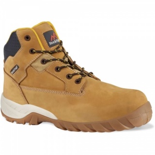 Rock Fall RF440C Flint Non Metallic S3 HRO SRC Safety Boot Honey